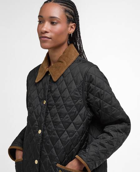 Steppjacke Icons Modern Liddesdale Black/Classic