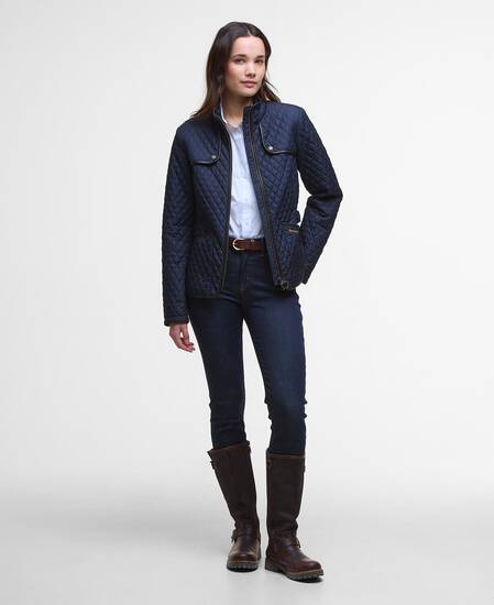 Steppjacke Dahlia Dark Navy