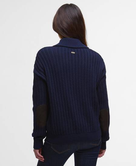 Pullover Norham Collared Navy