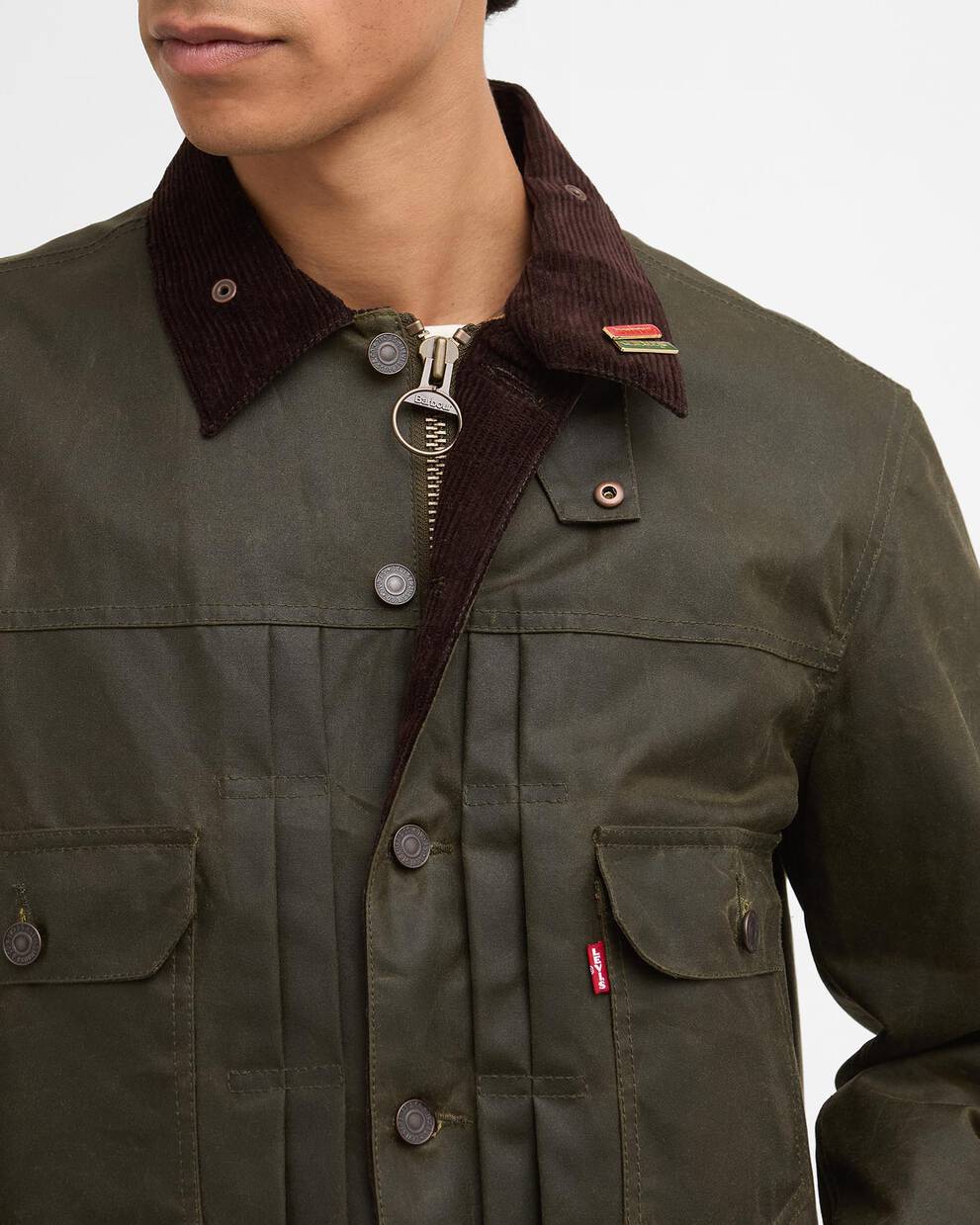 Barbour x Levi’s® Wachsjacke Type II