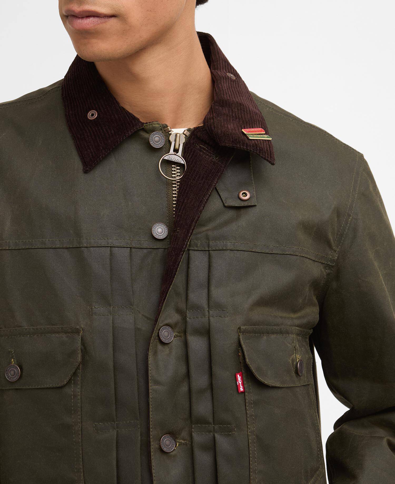 Barbour x Levi’s® Wachsjacke Type II image number 8
