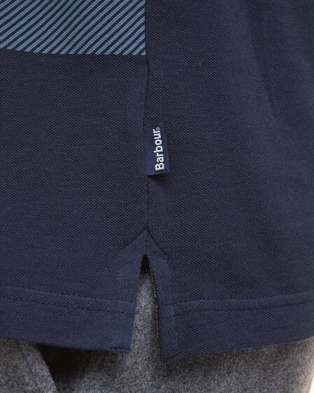 Langarmshirt Blaine Tartan Navy