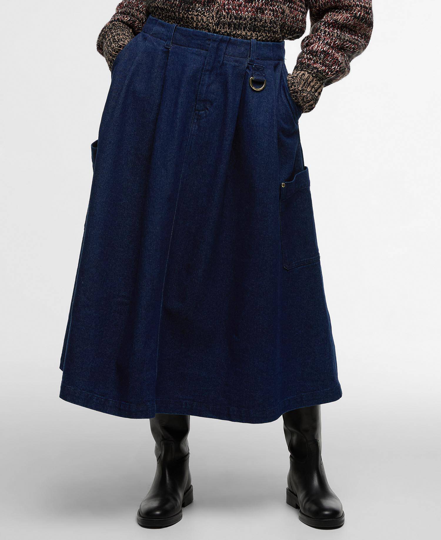 Rock Saima Midi Denim image number 1