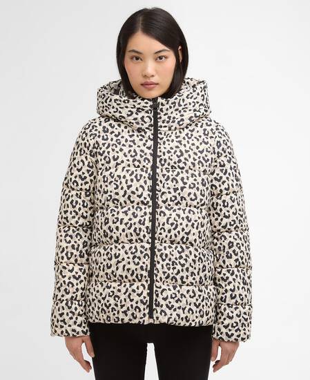 Pufferjacke Olivios Printed Jasmine Leopard Print