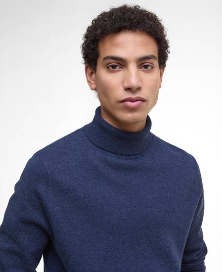 Pullover Hector Rollneck Navy Marl