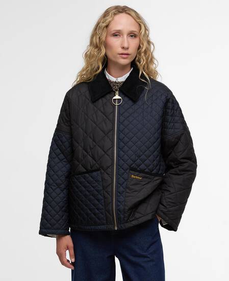 Steppjacke Danby Dark Navy/Black/Dress Tartan
