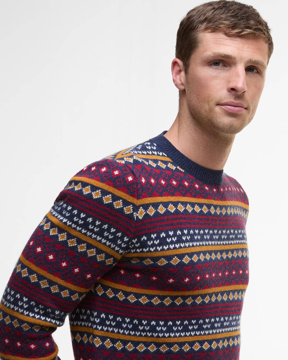 Pullover Easdale Fair Isle Rundhalsausschnitt