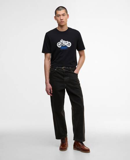 T-Shirt Cruise Graphic Black