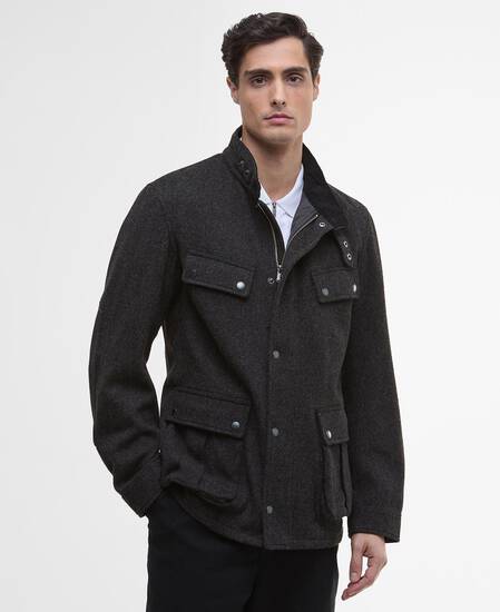 Wolljacke Duke Charcoal Marl