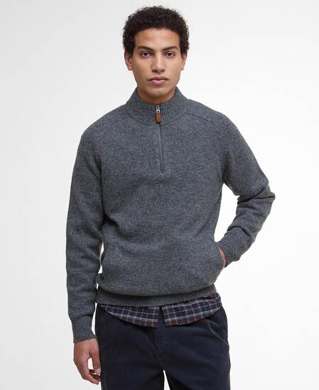 Pullover Talder Half-Zip Charcoal