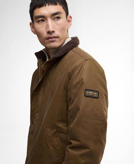 Wachsjacke Mayburn Sand