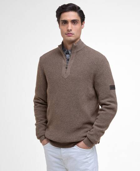 Pullover Crawley Half-Zip Brindle