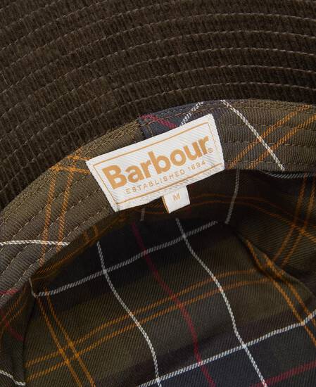 Bucket Hat Ebberston Cord Olive