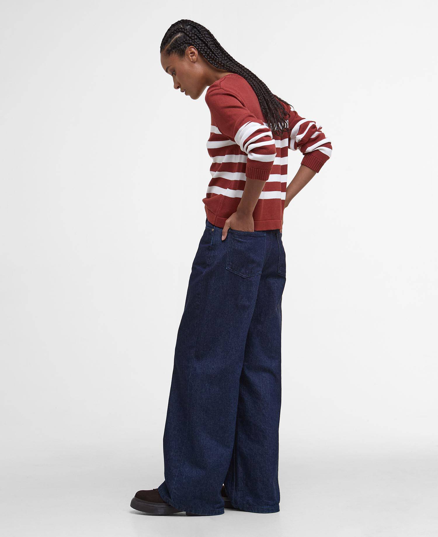 Pullover Demi Striped Rundhalsausschnitt image number 1