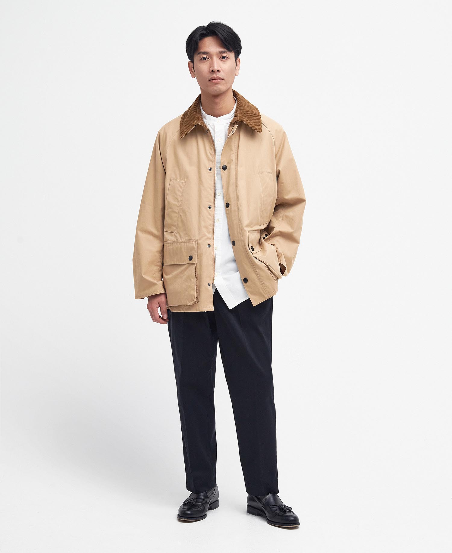 Peached Oversized Bedale Casual Jacket