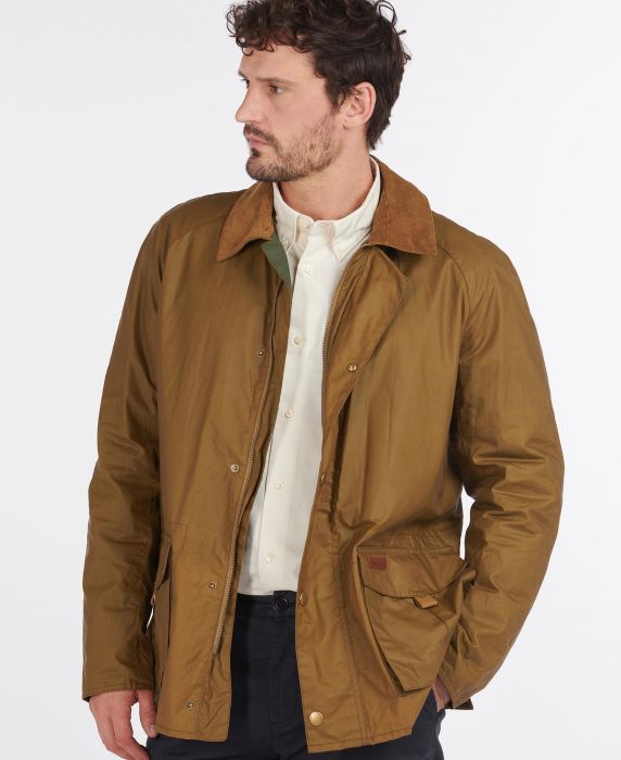 mens fitted barbour jacket