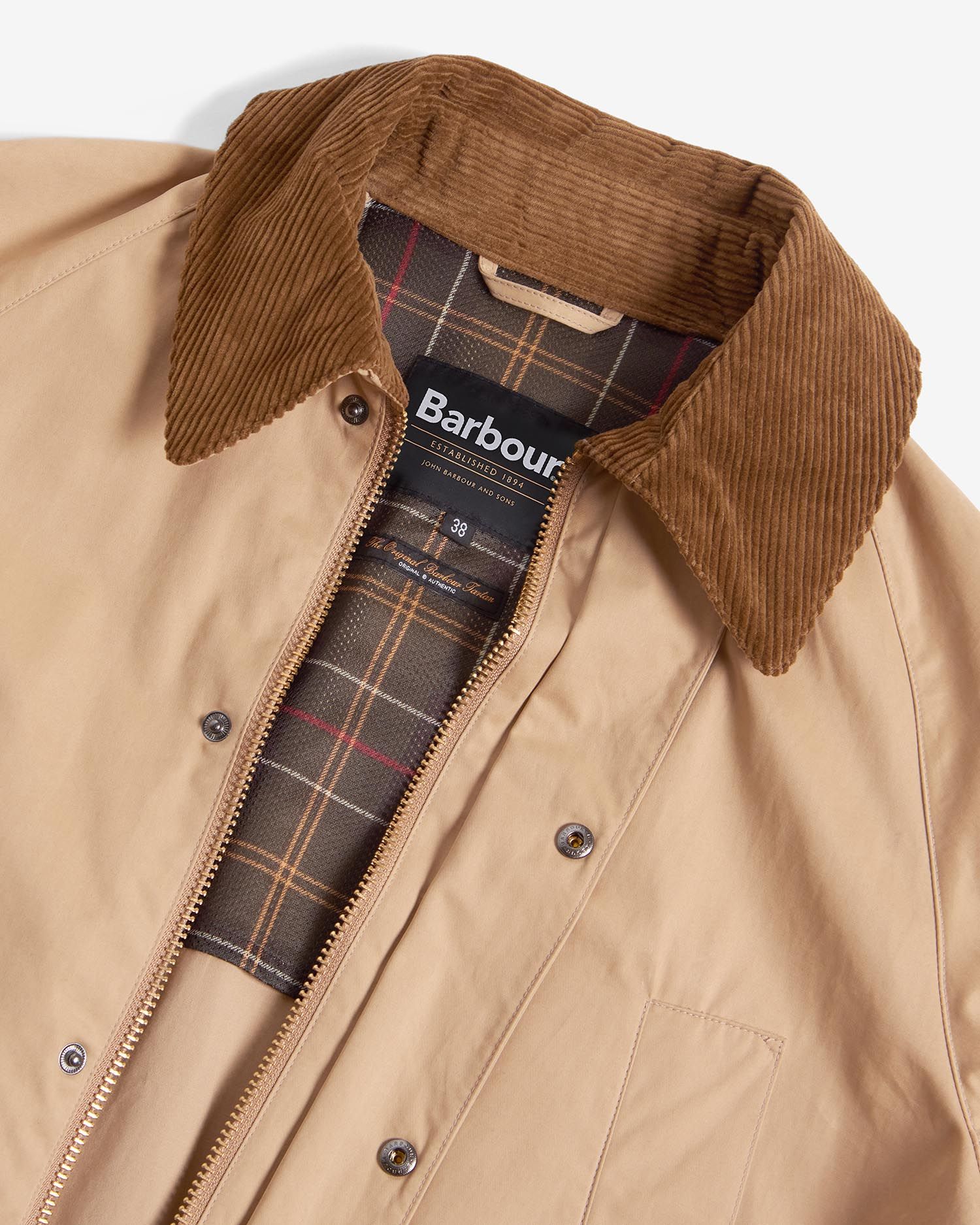 Peached Oversized Bedale Casual Jacket | Barbour