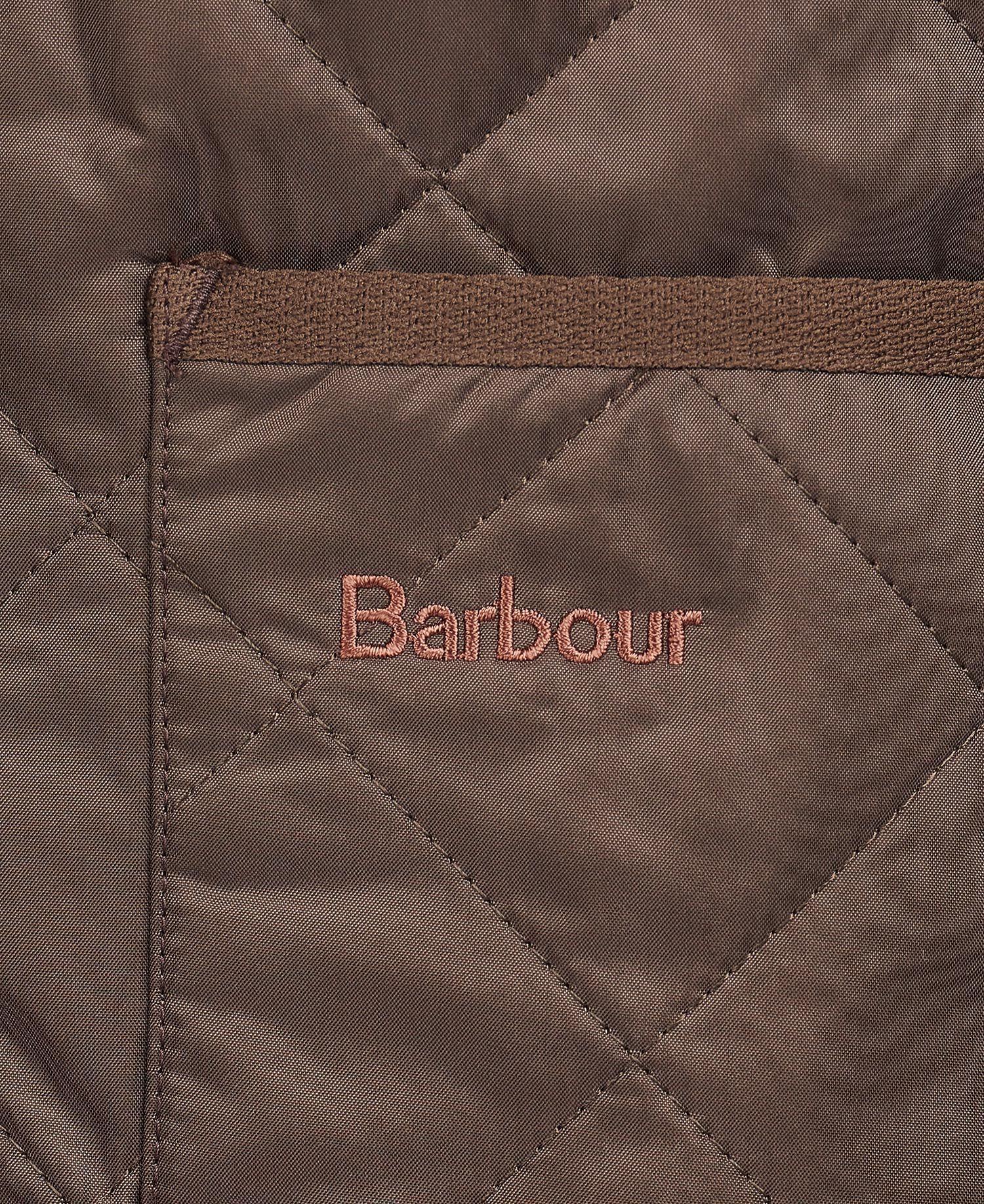 Barbour Quilted Waistcoat/Zip-In Liner in Brown | Barbour