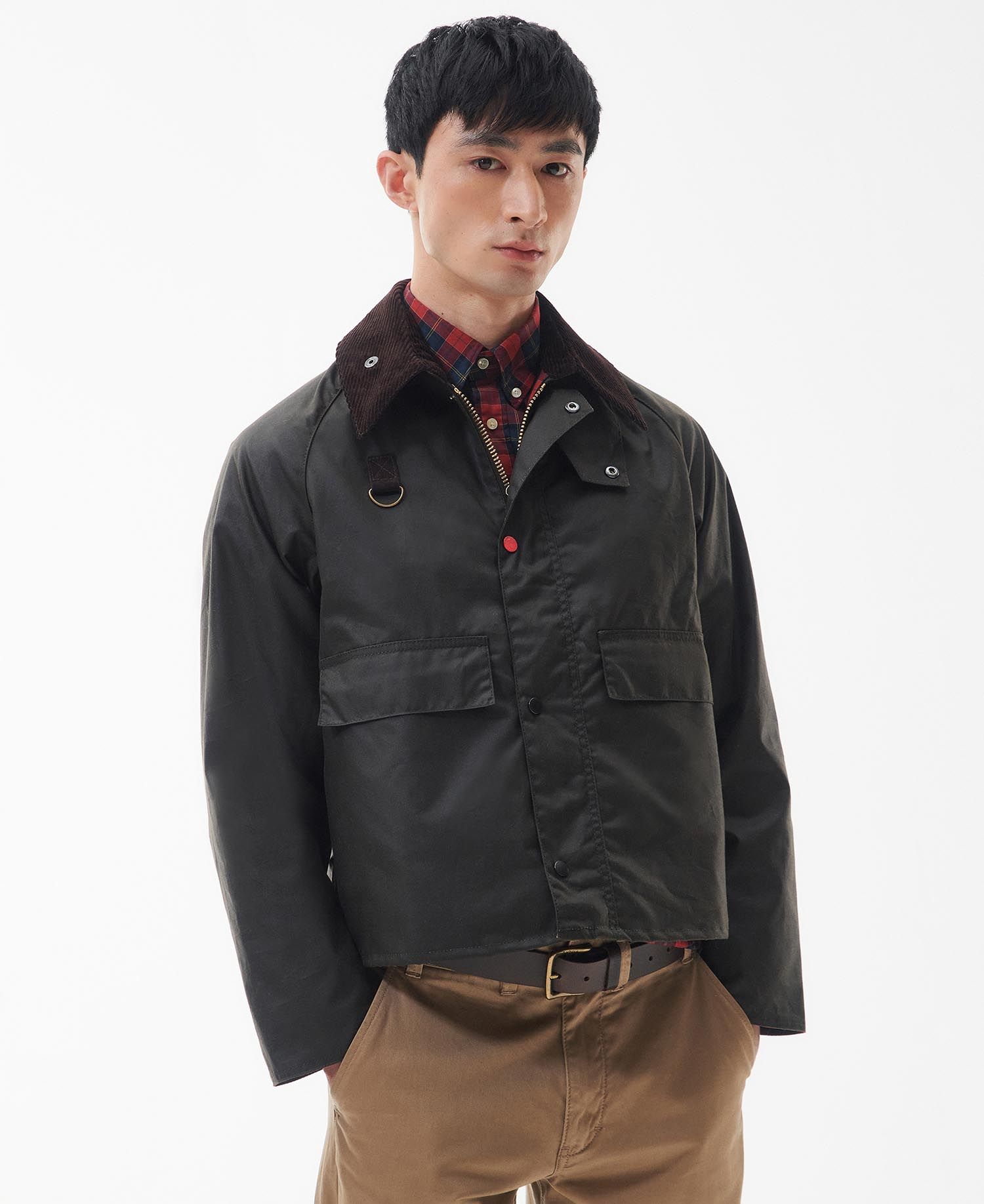Barbour Spey oiled wax jacket S 22年モデル-