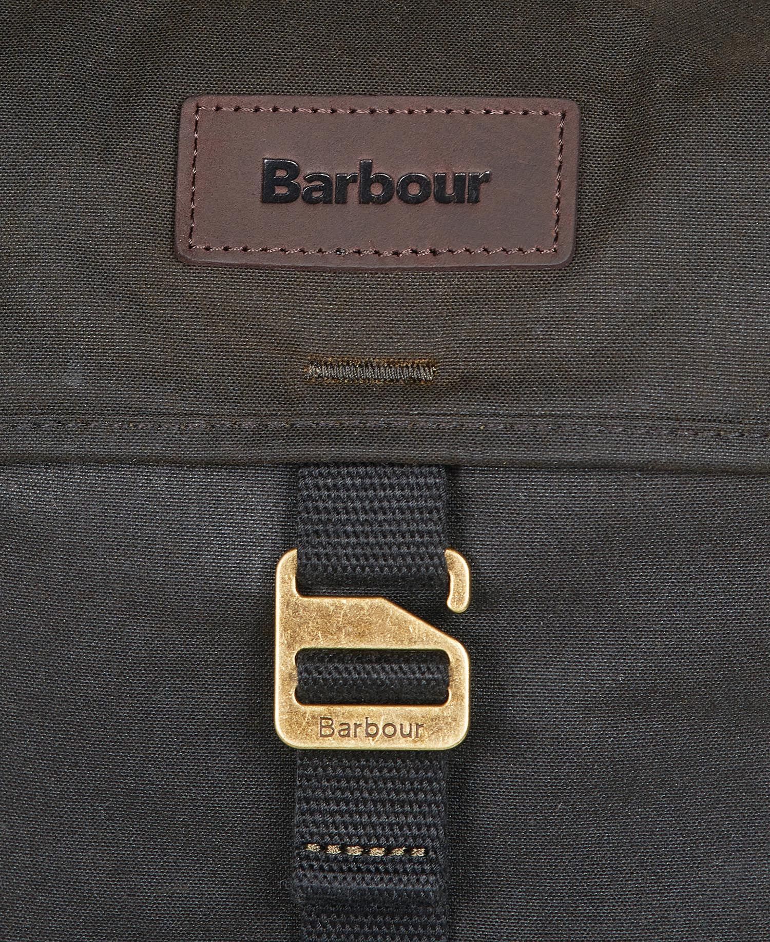 Shop the Barbour Essential Wax Backpack in Olive | Barbour