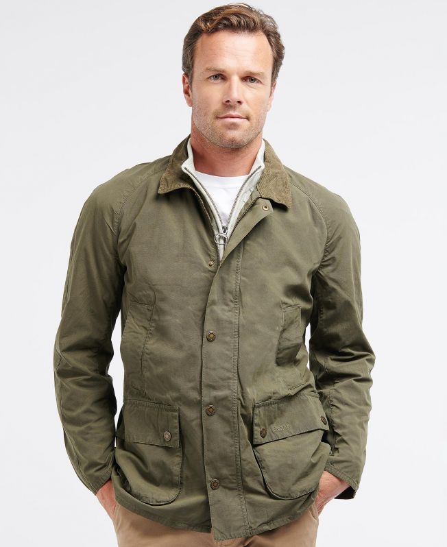 Shop the Barbour Ashby Casual Jacket in Olive | Barbour