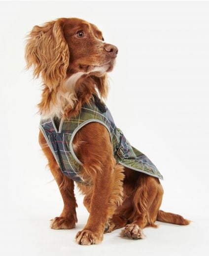 Cappotto impermeabile per cani Tartan