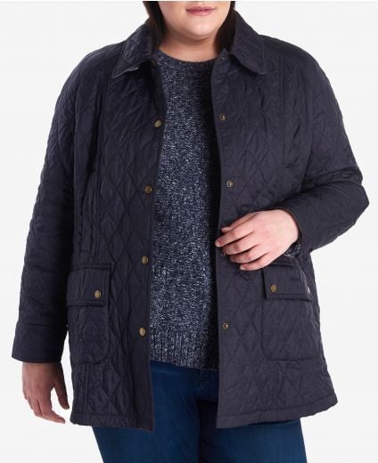 Plus Summer Beadnell Quilted Jacket