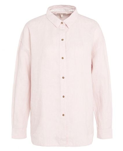Hampton Relaxed Long-Sleeved Linen Shirt
