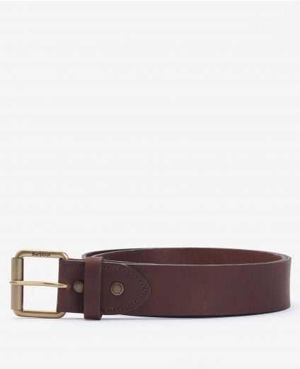 Contrast Leather Belt