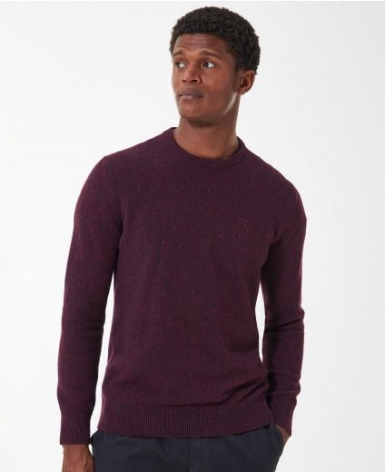 Barbour Essential Crew Neck Mens Jumper - Mens from CHO Fashion and  Lifestyle UK