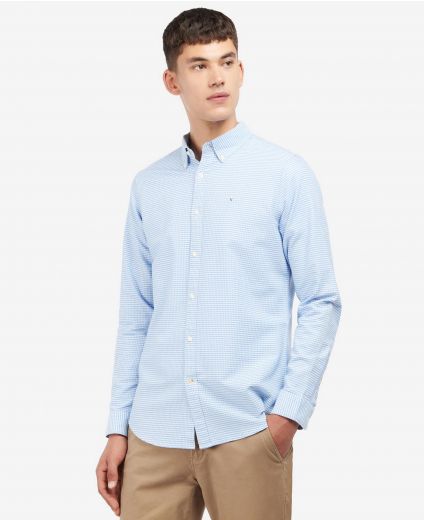 Oxford Tailored Short-Sleeved Gingham  Shirt