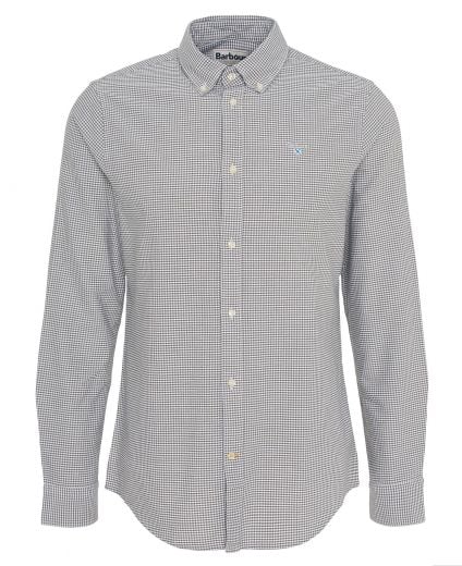 Oxford Tailored Long-Sleeved Gingham  Shirt
