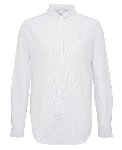 Oxford Tailored Long-Sleeved Striped  Shirt