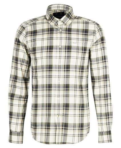 Falstone Tailored Long-Sleeved Checked Shirt