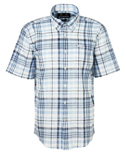 Hartley Regular Short-Sleeved Checked Shirt