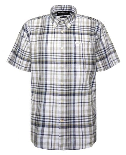 Hartley Regular Short-Sleeved Checked Shirt