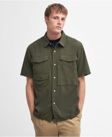 Lisle Safari Oversized Short-Sleeved Shirt