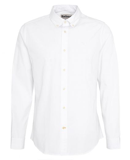 Crest Poplin Tailored Long-Sleeved Shirt