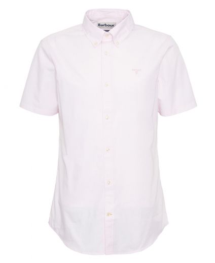 Crest Poplin Tailored Short-Sleeved Shirt