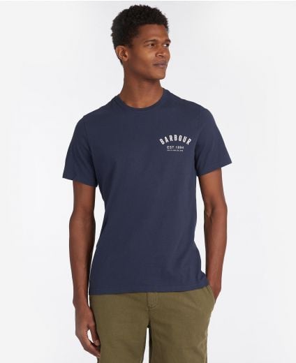 Men's T-Shirts | Men's Plain & Graphic Tees | Barbour