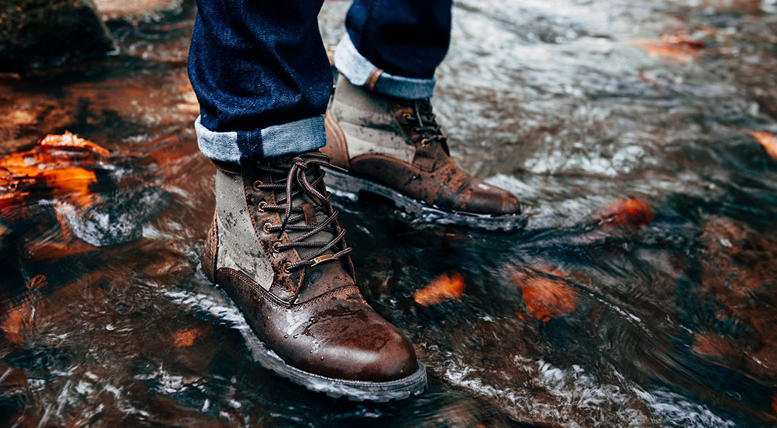 barbour hiking boots