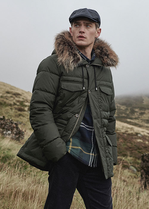 barbour dunnage quilted jacket