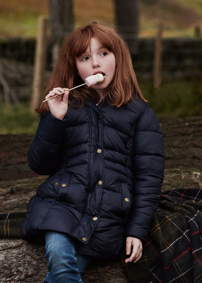 childrens barbour wax jackets