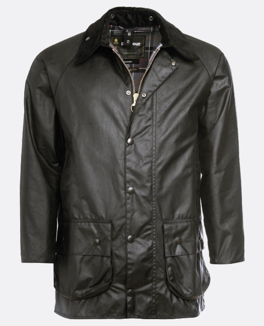 Beaufort Wax Jacket in Black | Barbour