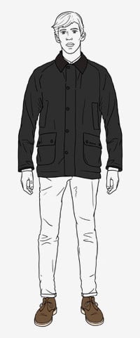 barbour size guide mens