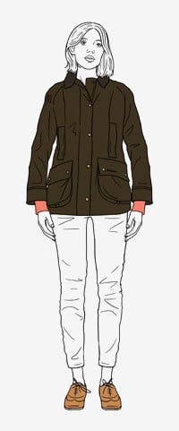 barbour jacket size guide